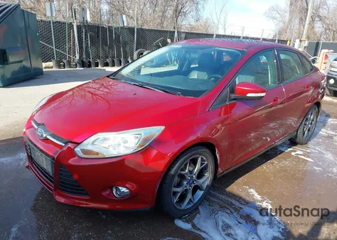2014 Ford Focus Se from USA, damaged, VIN 1FADP3F23EL161817